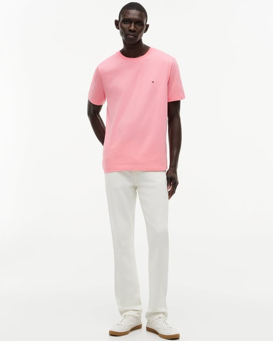 Regular Fit T-Shirt in Light Pink - Image 5