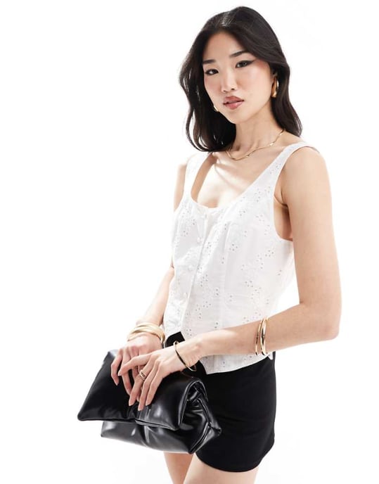 Ingen's Barn Celeste väst i vitt - Image 1