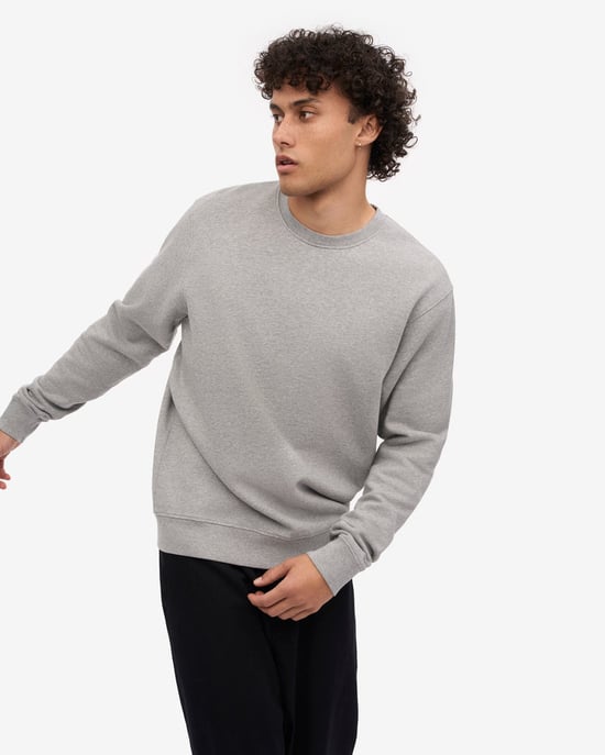 Classic Sweatshirt in Light Grey - Image 2