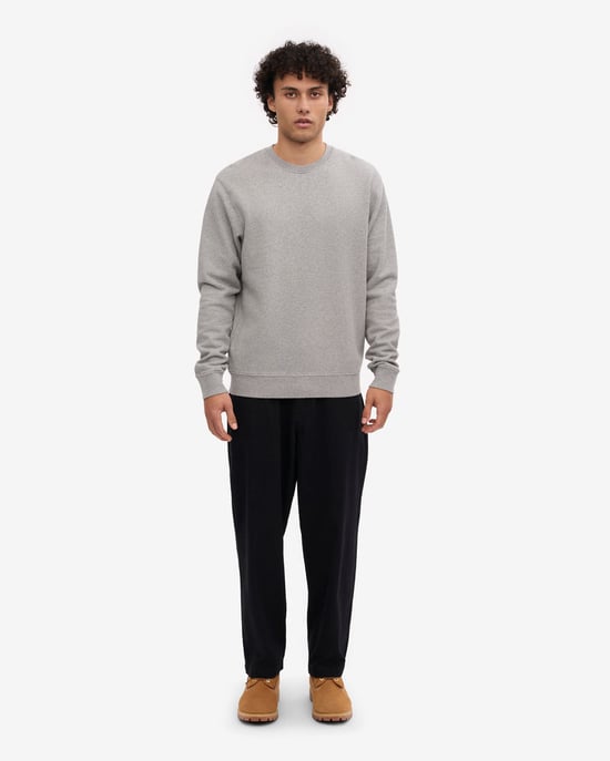 Classic Sweatshirt in Light Grey - Image 4