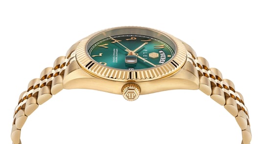 Philipp Plein Date Superlative Heren Horloge Goudkleurig PWPNA1026 - Image 2