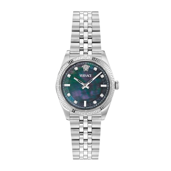 Versace Millenyum Lady Dames Horloge Zilverkleurig VE5K00526 - Image 1