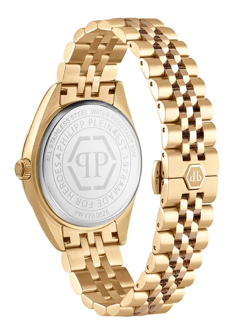 Philipp Plein Date Superlative Women's Gold Watch PWYFA0626 - Image 2