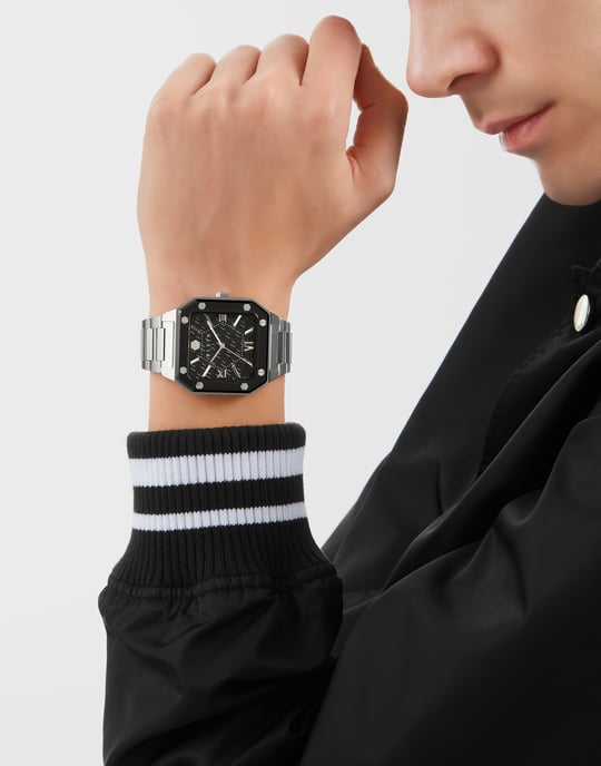 Philipp Plein Plein Edge Heren Horloge Zilverkleurig PWYGA0226 - Image 3