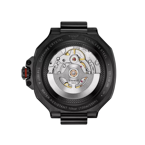 Tissot T-race Heren Horloge Zwart T1418073705700 - Image 2