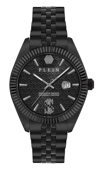 Philipp Plein Date Superlative Heren Horloge Zwart PWMFA1125 - Image 1