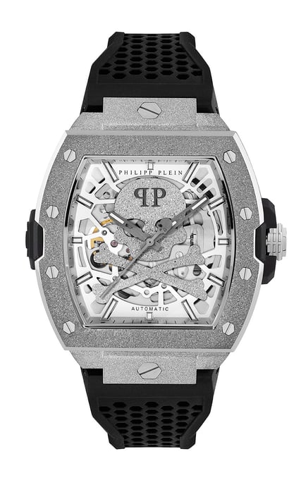 Philipp Plein The $keleton Frosted Men's Black Watch PWJFA0925 - Image 1
