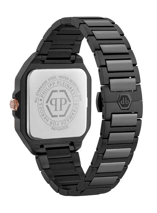 Philipp Plein Plein Edge Heren Horloge Zwart PWYGA0526 - Image 2
