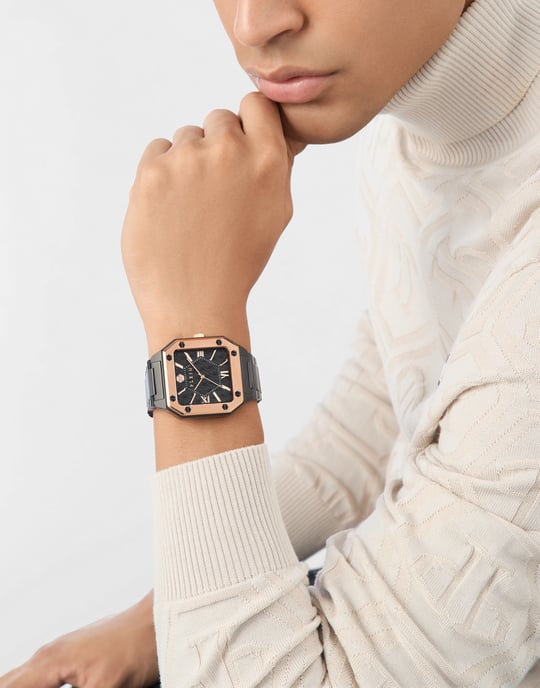 Philipp Plein Plein Edge Heren Horloge Zwart PWYGA0526 - Image 3