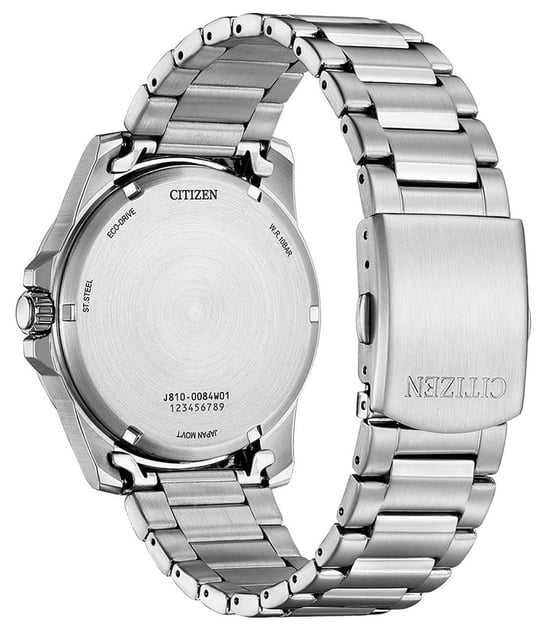 Citizen Sporty Marine Men's Silver Watch AW1816-89X - Image 2