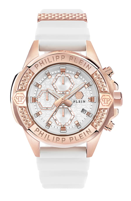 Philipp Plein The $kull Chrono Men's White Watch PWWFA0325 - Image 1