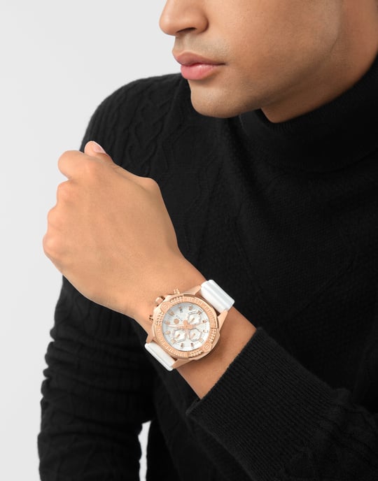 Philipp Plein The $kull Chrono Men's White Watch PWWFA0325 - Image 3