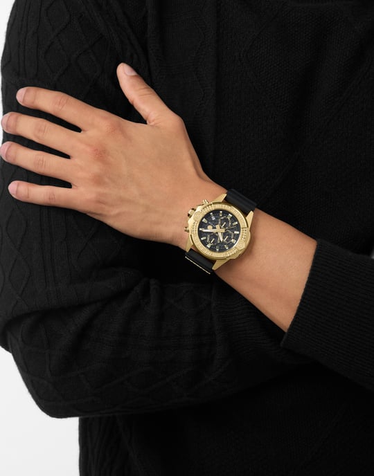 Philipp Plein The $kull Chrono Heren Horloge Zwart PWWFA0225 - Image 3