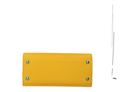 Burberry Tote Top Handle Bag - Marigold - Image 4