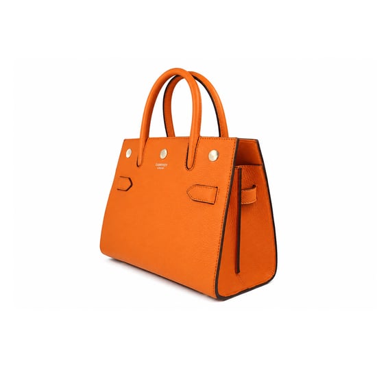 Burberry Tote Top Handle Bag - Orange - Image 2