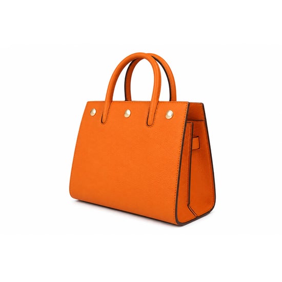 Burberry Tote Top Handle Bag - Orange - Image 4