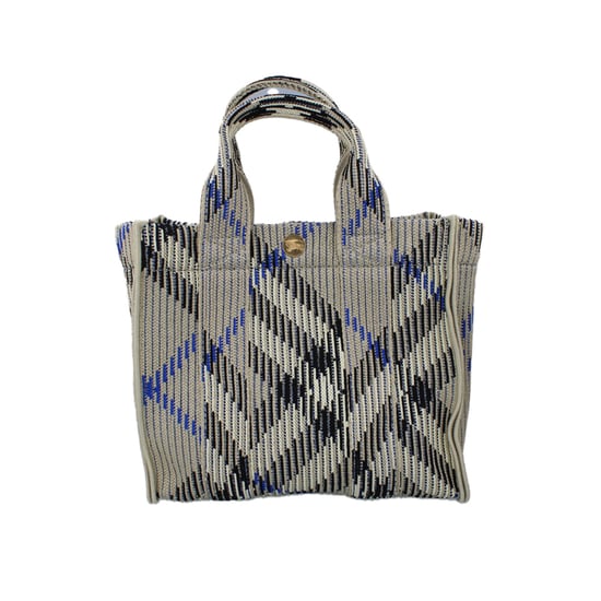Burberry Mini Knitted Tote - Lichen - Image 3