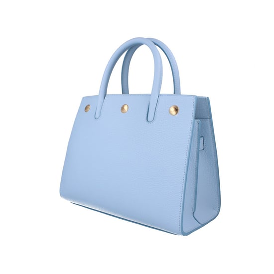 Burberry Tote Top Handle Bag - Pale Blue - Image 4