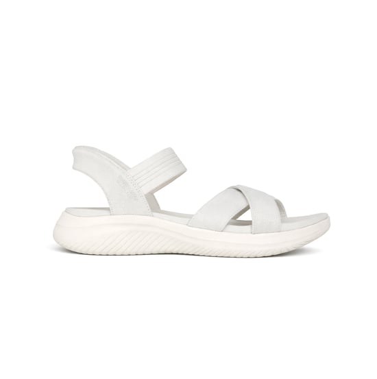 Skechers Ultra Flex 3.0 Sandal - Never Womens Ankle Strap Sandals Off White - Image 1