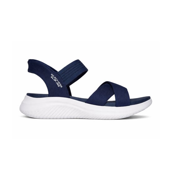 Skechers Ultra Flex 3.0 Sandal - Never Womens Ankle Strap Sandals Navy - Image 1