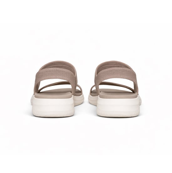 Skechers Ultra Flex 3.0 Sandal - Never Womens Ankle Strap Sandals Taupe - Image 3