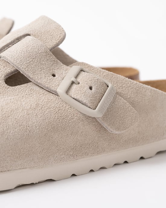 Boston Clogs in Light Grey - Image 3