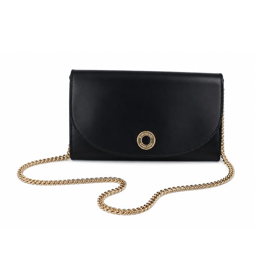 Burberry Hannah Leather Bag - Black - Image 1