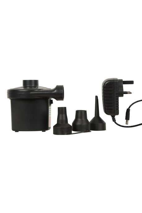 Air Bed Electric Pump Holiday Travel Camping Accessory Black - Image 1