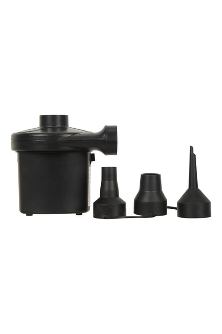 Air Bed Electric Pump Holiday Travel Camping Accessory Black - Image 2