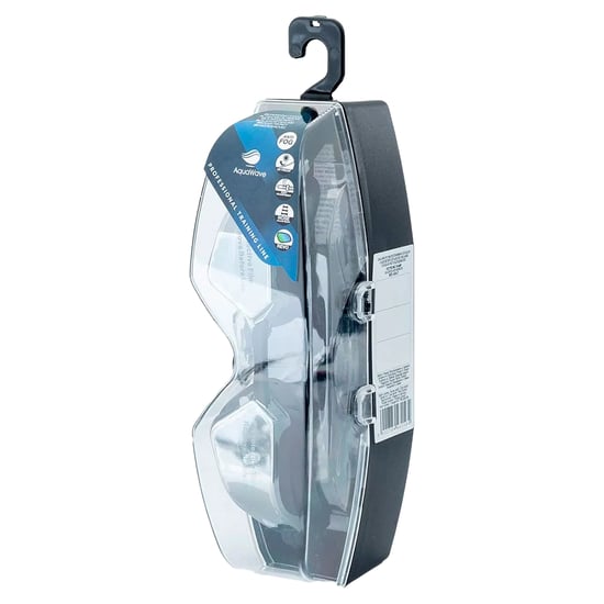 Aquawave Vectro MC Champ Spiegelde Zwembril voor Volwassenen (Zwart/Zilver) - Image 3