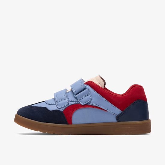 Disco Vibe K Blue Combi Trainers - Image 2