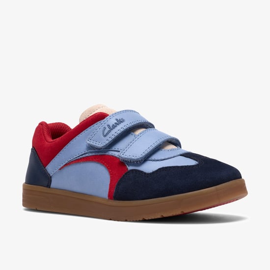 Disco Vibe K Blue Combi Trainers - Image 4