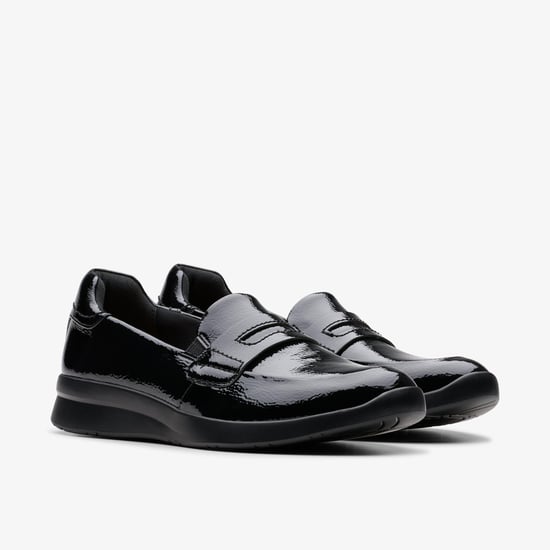 Ellowyn Penny Black CrinklePat Shoes - Image 4