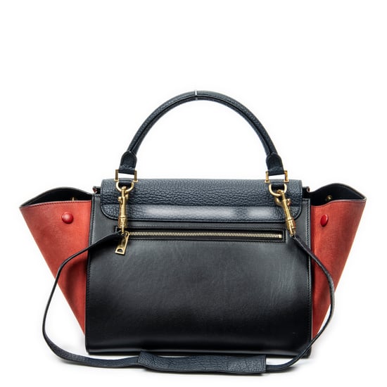 Small Tricolor Trapeze Shoulder Bag - Image 5