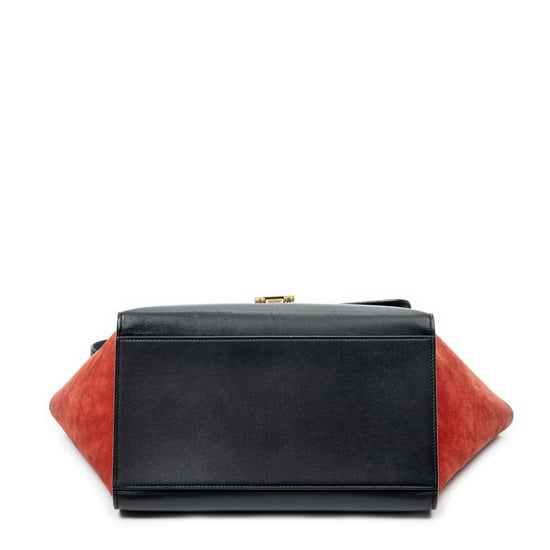 Small Tricolor Trapeze Shoulder Bag - Image 6