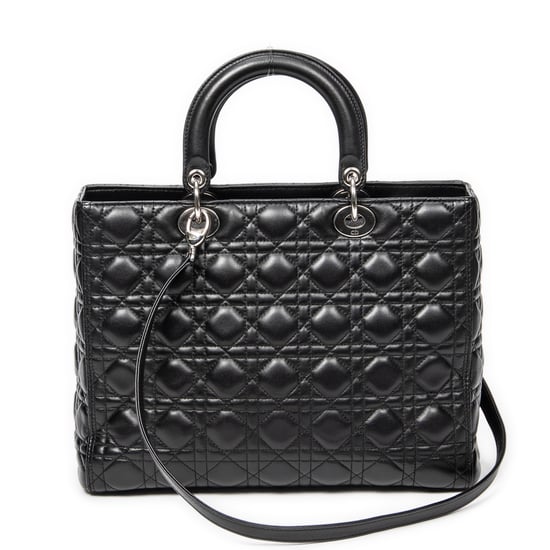 Large Lady Dior Zip Shoulder Bag - Image 5