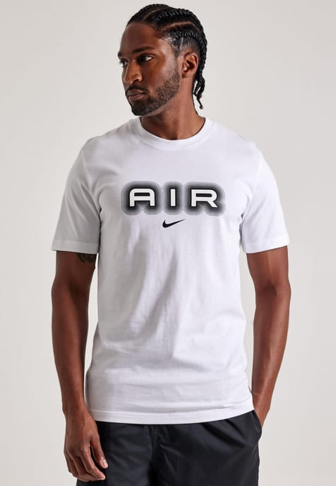 NIKE Mens NSW SW Air Graphic Tee in White - Image 1
