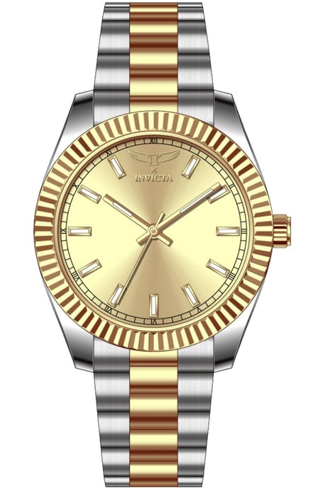 Invicta Specialty 69009 Men's Watch - Quartz Movement - Metal with Gold Dial - 40 mm - Image 1
