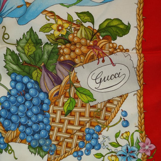 Gucci Vintage Silk Scarf Accornero - Image 2