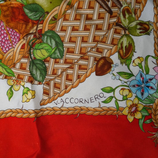 Gucci Vintage Silk Scarf Accornero - Image 3