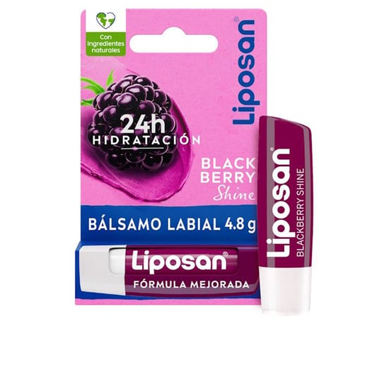 Liposan Blackberry Shine Lippenbalsem 4,8 gr - Image 1