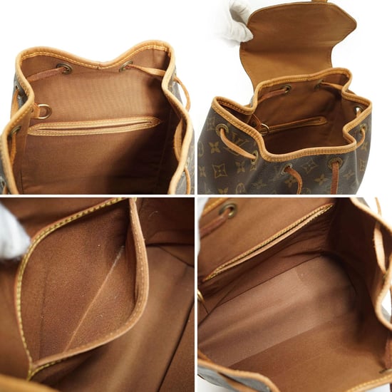 Louis Vuitton stoffen rugzak Montsouris Vintage - Image 4