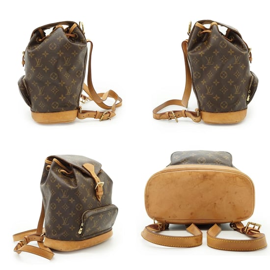 Louis Vuitton stoffen rugzak Montsouris Vintage - Image 6