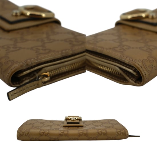 Gucci leren portemonnee Abbey met D-ring - Image 5