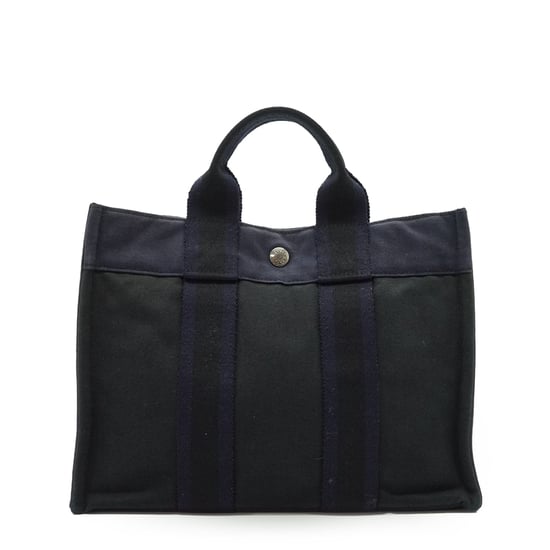 Hermes Vintage stoffen handtas Fourre-Tout - Image 1