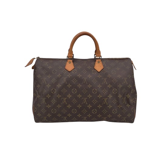 Louis Vuitton Vintage stoffen handtas Speedy - Image 1