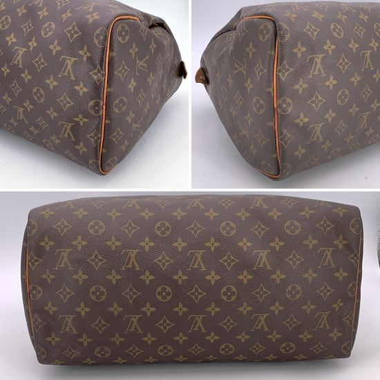 Louis Vuitton Vintage stoffen handtas Speedy - Image 6