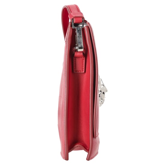 Versus Versace Medusa Flap Crossbody Bag in Red Leather - Image 4