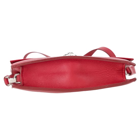 Versus Versace Medusa Flap Crossbody Bag in Red Leather - Image 5