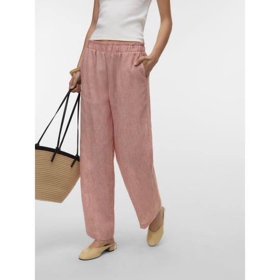 Vero Moda vmcharline hw trousers exp 10350442 cotta - Image 2